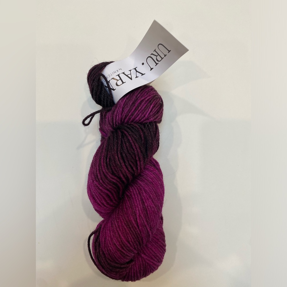 Indie Dyed Sparkly Merino Wool Worsted Yarn NWT